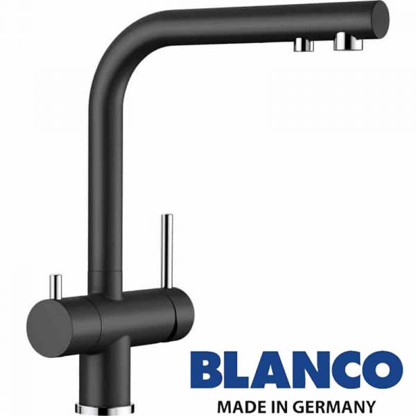 Wasserhahn 3in1 | BLANCO Fontas II | schwarz HD