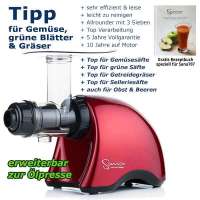 Sana Juicer 707 | Entsafter | rot (gebraucht)