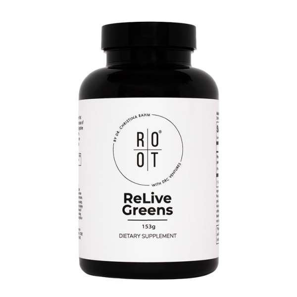 ROOT Relive Greens – Premium Superfood Pulver