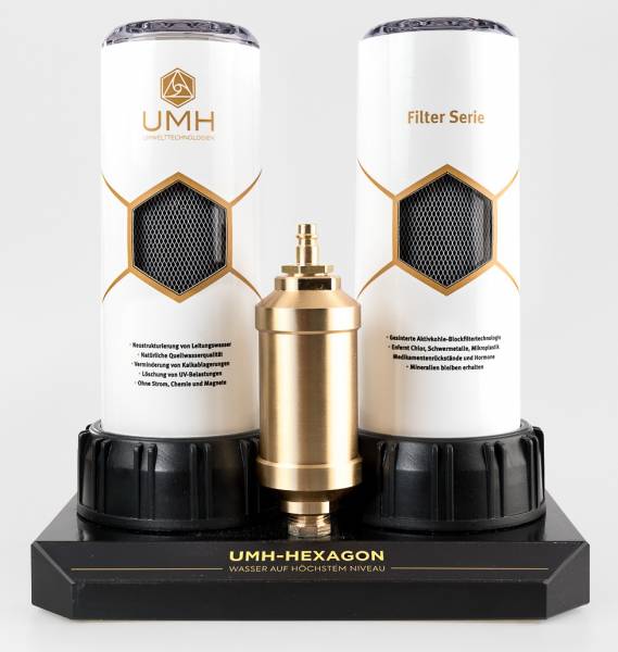UMH Hexagon | Carbonit Filter mit UMH Energetisierung