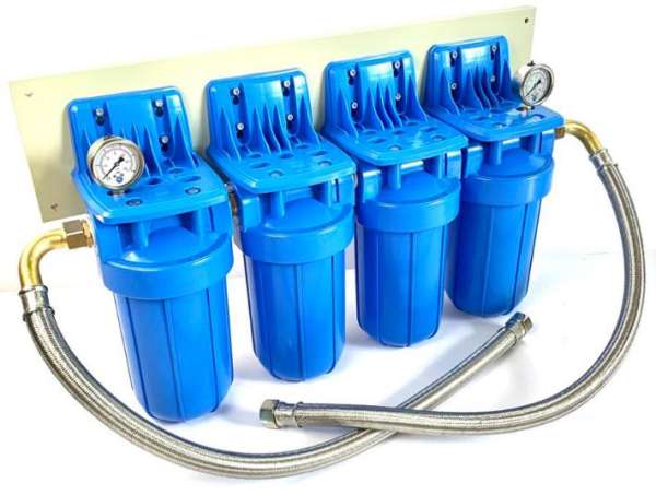 AQUOSS Vital-plus QUATTRO wall Ganzhaus-Wasserfilter