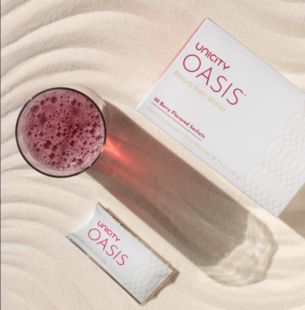 Unicity Oasis | Collagen und Hyaluronsäure | GrünePerlen