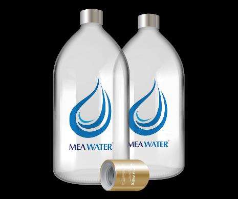 AQUOSS Vital-mobil Gold Modul mit Klarglas-Flaschen