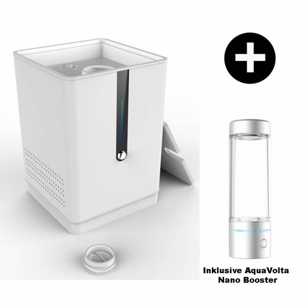 AquaVolta® H2-Cube Wasserstoff-Generator | H2 &amp; O2 Inhalator