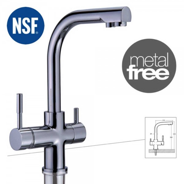 Wasserhahn 3in1 | Mercury METAL FREE