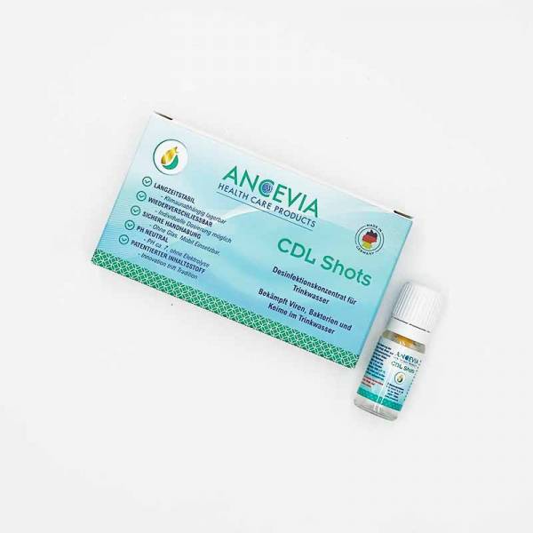 ANCEVIA CDL Shots | Desinfektion für Wasserfilter
