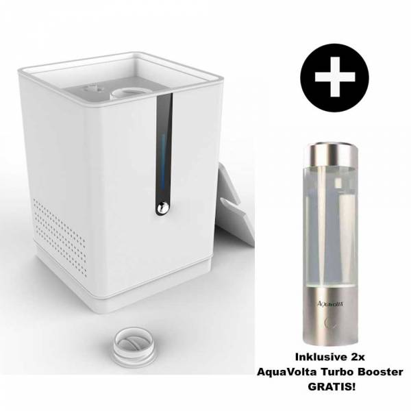 AquaVolta® H2-Cube Wasserstoff-Generator | H2 & O2 Inhalator