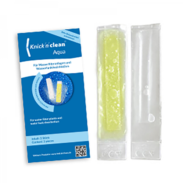 Knick'n'clean® aqua | Desinfektion für Wasserfilter (2er Pack)