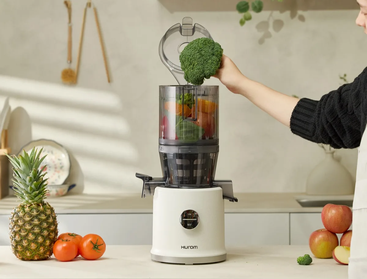 Hurom H80ST XL Slow Juicer mit großem Einfüllschacht