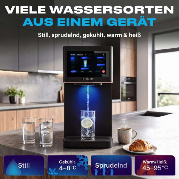 AQMOS-DrinKing-Pro-Wasserspender-schwarz-07-vier-Wassersorten