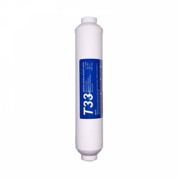 Aktivkohlenachfilter T33 für Osmoseanlagen (Inlinekartusche)