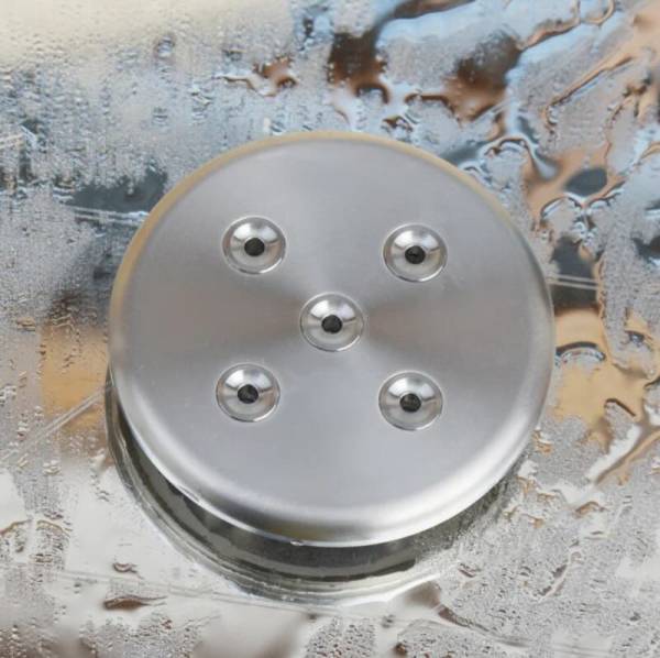 Kristallwirbel® Dusche "Basic Pure Titan 5" | LifePower