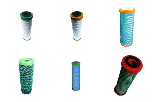 Carbonit-Filterpatronen-Collage