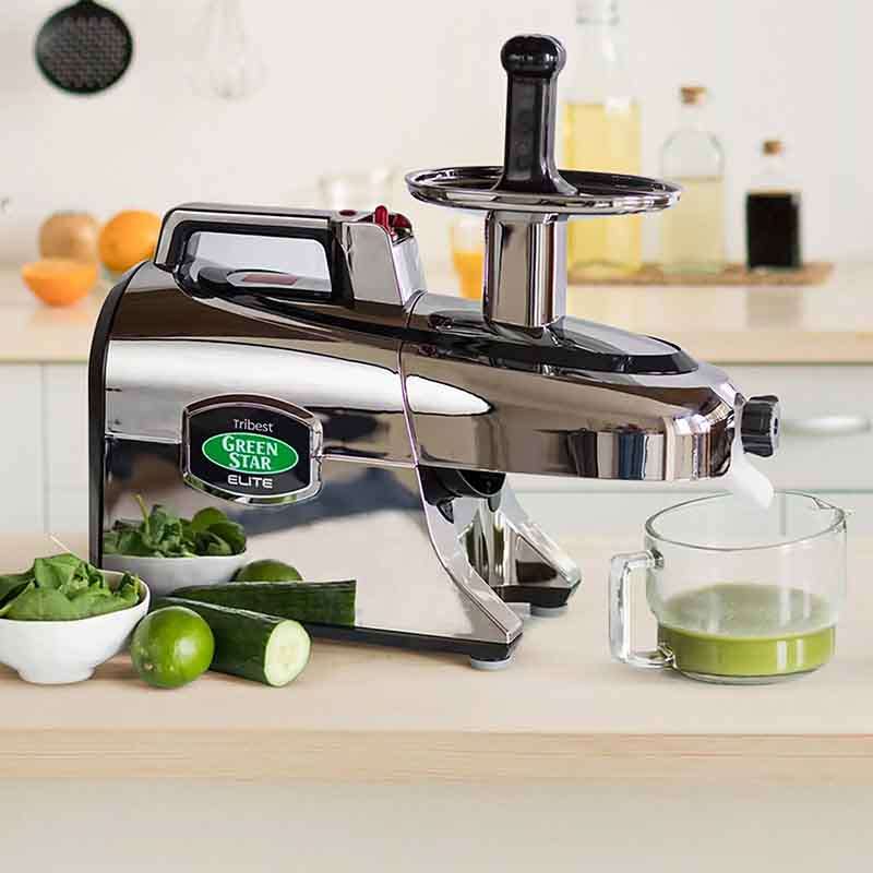 グリーンスターGREENSTAR エリート　GSE-5000 圧搾式ジューサー Greenstar® Elite Jumbo Twin Gear Slow Masticating Juicer