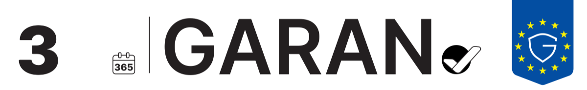 EU-GARAN-Label: 3 Jahre Herstellergarantie